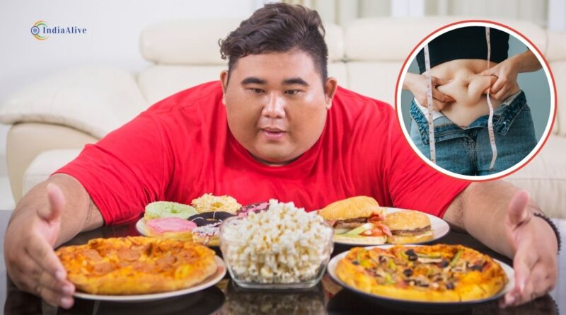 गलत खान-पान और अस्वस्थ जीवनशैली से बढ़ता मोटापा