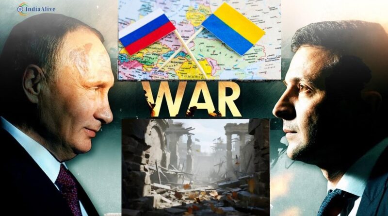 रूस–यूक्रेन युद्ध में रूस और यूक्रेन के नेताओं के बीच जारी संघर्ष और तबाही